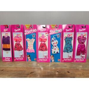 Barbie Fashion Favorites Pearl Beach Fashion Finds Lot Of 7